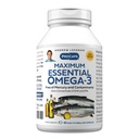 ANDREW LESSMAN Maksimal essensiell Omega-3 Unflavored, 30 Softgels - Ultra-Pure Omega-3 Fish Oil 1200 mg-høy DHA, Ingen Merkur Supplement-liten, lett å svelge Fish Oil Kapsler