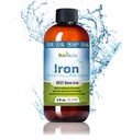 Væske jern Supplement for kvinner - høy potens sublingual jerndråper - vegansk væske - smaksløs flavor - Premium Supplement for menn, kvinner og barn - 8 egg - Nutrinoche