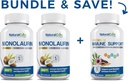 Naturlig Cure Labs Monolaurin 600 mg 2 Pack + immunstøtte