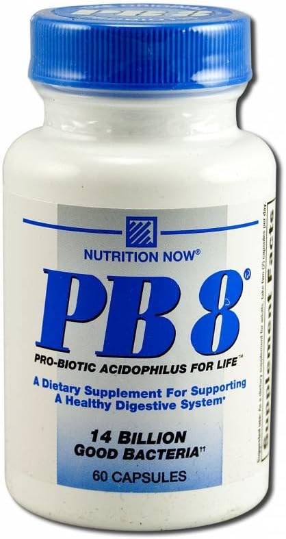 Ernæring nå, PB8 Acidophilus kapsler, 60 greve