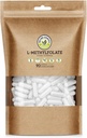 DSO L Metylfolat 12,5 mg (5 MHF-tilskudd) - 90 Vegankapsler (12,5 mg) - Active L Metyl Folat Supplement for Homocysteine Control - Folic Acid Vitamin - Miljøvennlig emballasje