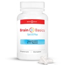 Hjerne Basic Opti D3 Plus - Vitamin D3 5000 IE med K1, K2 og Magnesium - Brain Support Supplement for Mood, Mind, Minde - Bein, Muskel og Immune Helse - Glutenfri, Soja Gratis og Dairy Gratis