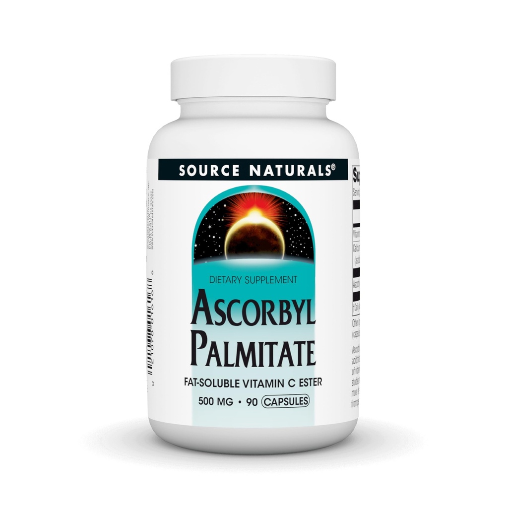 Kilde Naturals Ascorbyl Palmitat 500mg, 90 kapsler