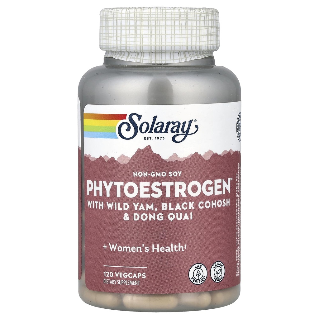 Solaray Phytoestrogen Supplement, 120 greve