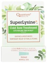 Quantum SuperLysine + kalde sore behandling Ointment |Lever smerte, brenning, og iching |Cuts healing tid i halv | 0,25 Ounce