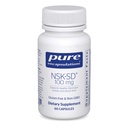 Rene kapsler NSK-SD - 100 mg natokinase - for normal blodsirkulasjon - støtter Fibrinolytisk aktivitet* - Glutenfri og ikke-GMO - 60 kapsler