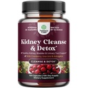 Advanced Nurn Support Supplement - Nurnal Cleanse Detox & Repair Cranberry Extract Kapsler med Uva Ursi, Sting Nettle & Astragalus for nyrehelse - Urinal Tract Health - 120 Caps