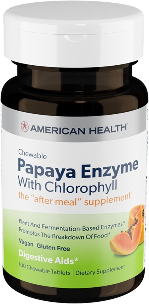 Papaya Enzyme v/Chlorophyll Chewable tabletter