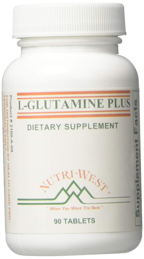 Nutri-West - L-GLUTAMINE Plus -90 Faner