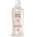 ProT gull flytende kollagenprotein Shot, 17g Clear Protein Nano-hydrolysert Grass Fed Collagen, 2g Arginin for sår støtte, glutenfri, sukkerfri, 0g karbohydrater, ikke GMO, Berry, 30 fl oz flaske