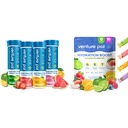 Venture Pal Sukker Gratis Electrolyte Powder Packets & Chewable Fast-Melt Electrolyte Tabletter, Sport Electrolyte For Running Hiking Sykling Sport Ernæring