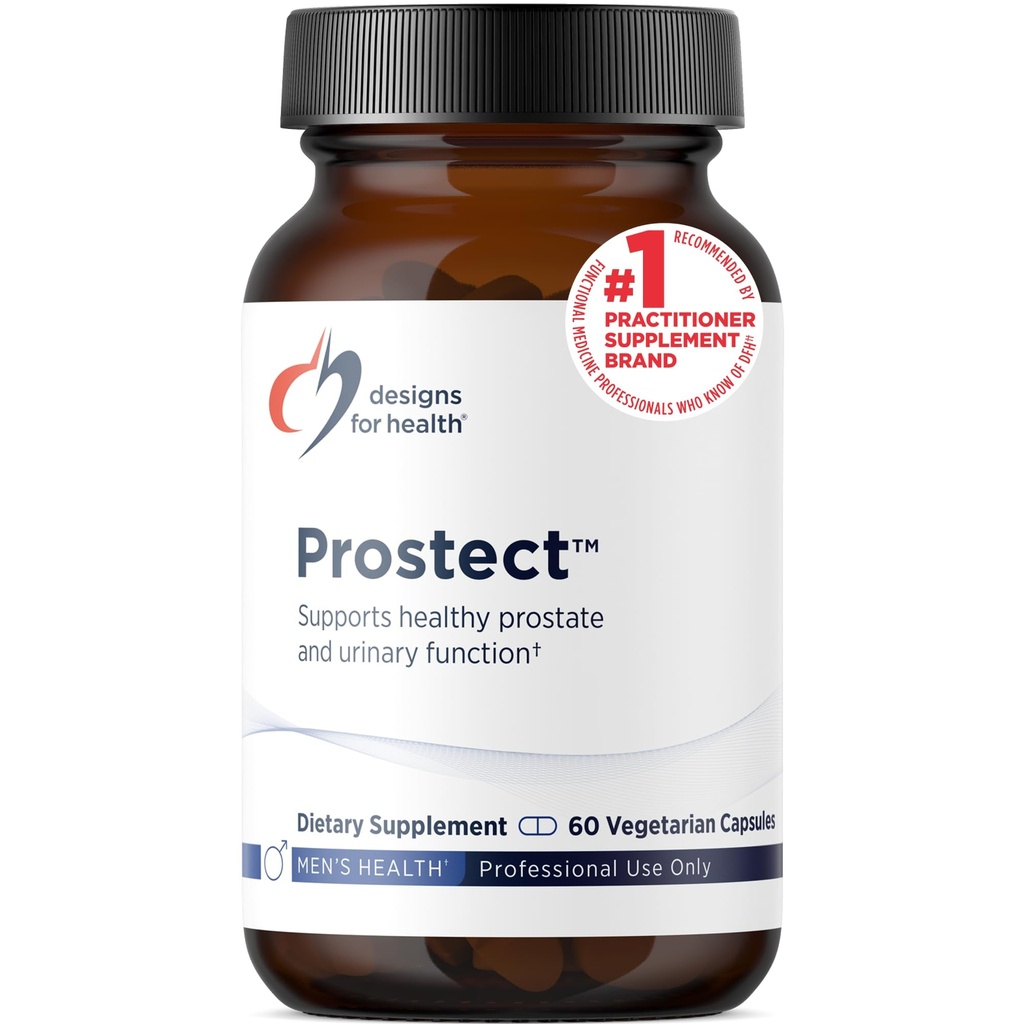 Designs for helse prostect - så Palmetto-fri prostata kosttilskudd for menn - urinfunksjon + prostata støtte - Cranberry, Pollen + Pomegranate ekstrakt - Helse Supplement for menn (60 kapsler)