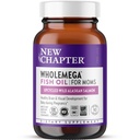 Nyt kapittel Helmega for mamma Fish Oil Supplement, Tiny Capsules, 2000mg per servering, Prenatal DHA med Omega-3 + vitamin D3 for prenatal og postnatal støtte, 500mg Hver - 90 greve