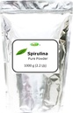 Økologisk voksende Spirulina pulver 1000g (1.0Kg, 2.2 lb) bulk ren frisk GMO gratis ikke-irradiert