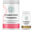 Feminine Vitality Bundle - 7 Mushroom Complex & kvinners daglige 7 essenser for komplett helse