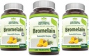 Herbal hemmeligheter Bromelain 500 Mg 120 tabletter Supplement | Pakke med 3 | Ikke-GMO | Glutenfri | laget i USA