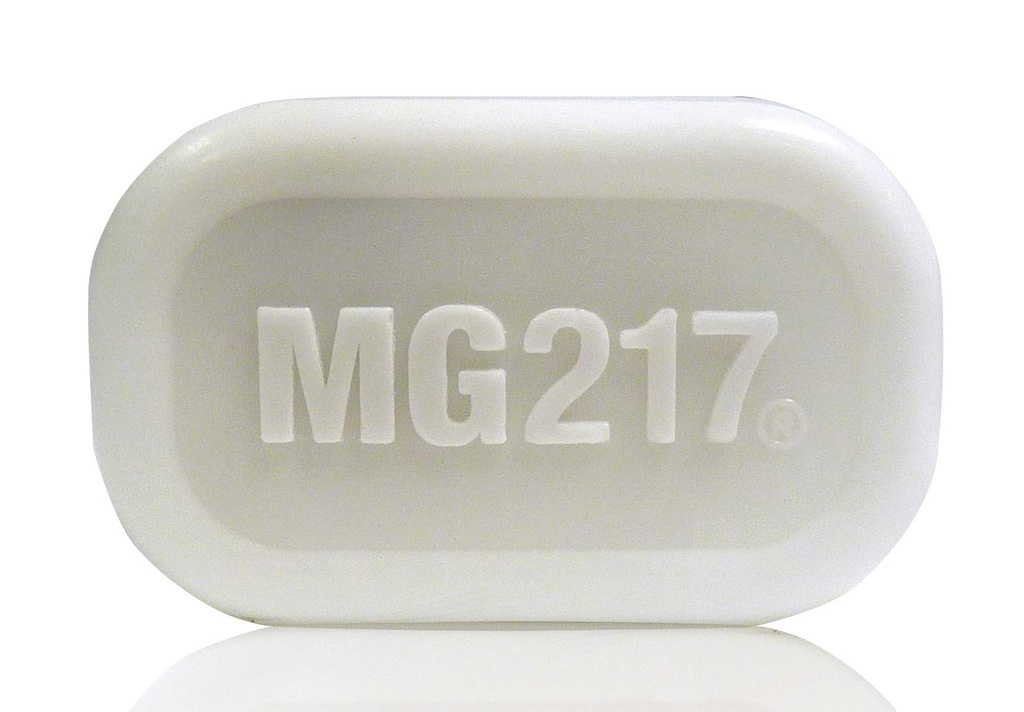 MG217 Psoriasis Dead Sea Exfoliating Bar Soap - Dead Sea Salt, Mud, Aloe Vera, Vitamin E & Rose Geranium Olje for Psoriasis hudpleie, 3.2oz
