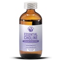 Essential Choline Citrat - flytende Choline kosttilskudd for hjerne, minne, fokus - 650Mg Choline Supplement - Biotilgjengelig Alkaliniserende flytende Choline forbedrer magnesiumtilskudd