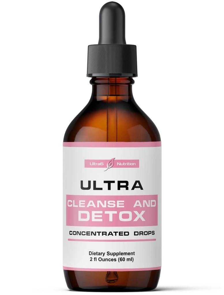 Liver Cleanse Detox & Reparasjon Dråper med Melk Thistle Extract, Dandelion Root Extract & Artichoke Extract. En Liver Support & Liver Health Formula. En Colon Cleanser og Liver Detox Supplement