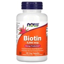 Nå Mat Biotin 5 MG vegetariske kapsler, 120 greve