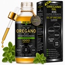 Organic Oregano Oljedråper - 1000 Serveringer, 12 måneders forsyning, Wild Oregano 9X Carvacrol, Immun & Digestiv støtte, Ikke-GMO, Mat klasse Herbal Supplement, Alternativ til olje av Oregano Tincture