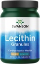 Swanson 100% ren Lecithin Granules (Non-GMO) 16 Ounce (1 lb) (454 g) Granules