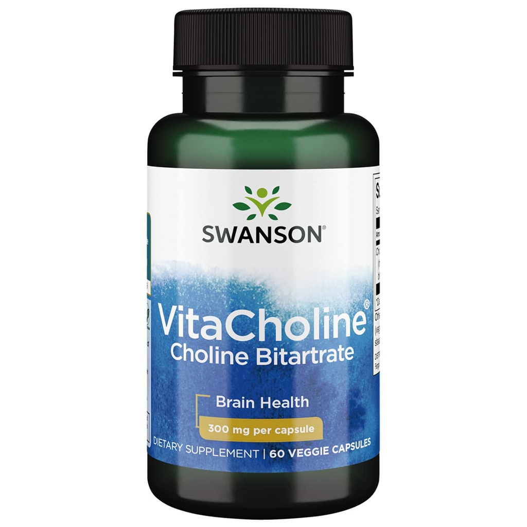 Swanson ULT VITCOLIN 300MG 60 Veg CAPS
