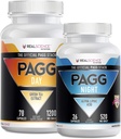 4 timers kropp av Tim Ferris, fettforbrenning og muskelbygging støtte, grønn te ekstrakt dag kosttilskudd (78 Caps) og Alpha Lipoic Acid Night Supplements (26 Caps)
