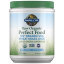 Garden of Life Raw Organic Perfect Food 100% Økologisk USA Hvete Grass Juice - Juiced Grønn Superfood Grønn Powder, 60 Serveringer - Stevia-fri, Ikke-GMO, Vegan, Glutenfri hele mat kosttilskudd
