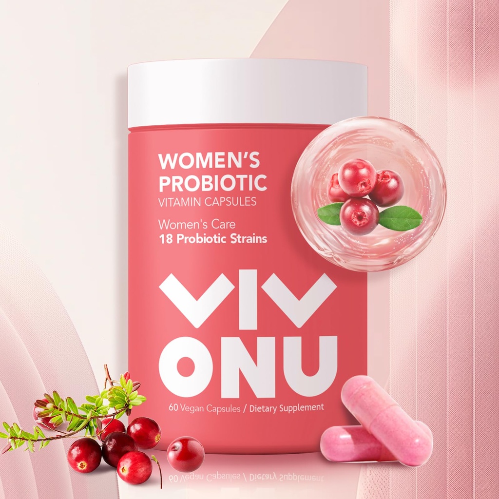 Kvinners probiotiske, Prebiotika & Lactobacillus Probiotic Blend, 60 milliarder CFUs, 18 Strains, Hjelp kvinners helse, Boost Immune,Digestiv,Gut,Promote Sunn Vaginal Odor & Vaginal Flora