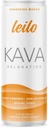 LEILO | Kava drevet sparking avslappende drink | Tangerine Mango 12-Pack - ikke-ALC beroligende drikke | 12 fl oz bokser (pakke på 12) | Emballasje May Vary