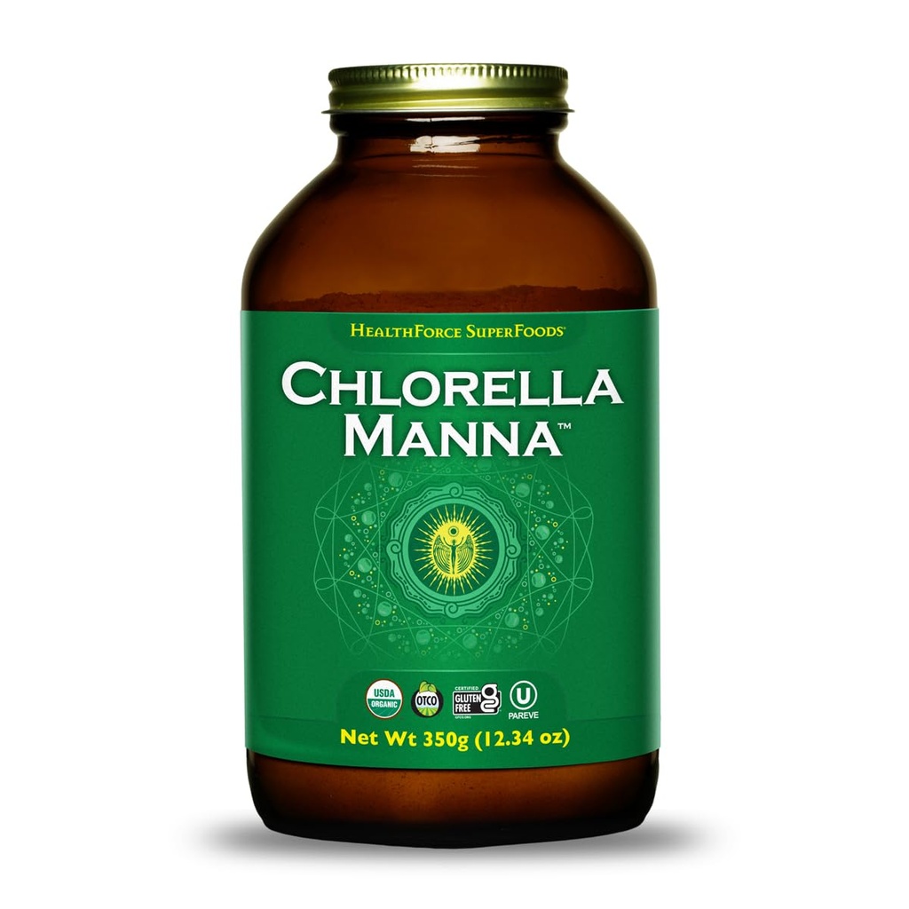 HealthForce SuperFoods Klorella Manna - pulver - 350 gram