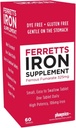 Jerntabletter 325 mg Ferrous Fumarate 4 Pack (240 Totalt)