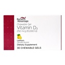 Bariatrisk Fordel Vitamin D Gels 10.000 IE - Vitamin D3 Chewable Gels - Bone Health Support* - For Bariatrisk pasienter - God Flavor vitaminer - Lett å bruke - 30 Count