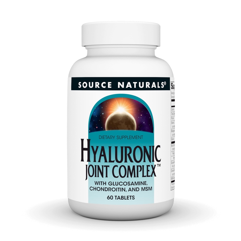 Kilde Naturals Hyaluronic Joint Complex med glukosamin, Chondroitin & MSM ekstra styrke - 60 tabletter