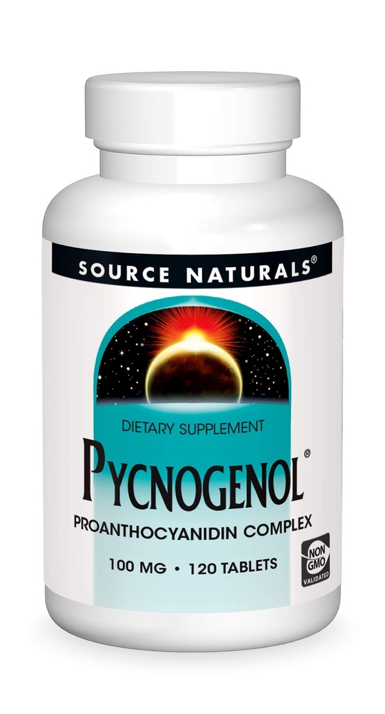 Kilde Naturals Pycnogenol, Proanthocyanidin Complex, 100 mg - 120 tabletter
