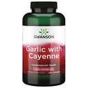 Swanson hvitløk med Cayenne 200 kapsler