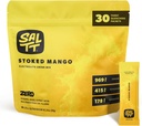 SOLTT Electrolytes Powder Flavored Drink Mix - Stoked Mango - 30 Hydration Packets - Magnesium, Kalium, Natrium, Trace Minerals - Null Sukker & Glutenfri - Reise Essentials