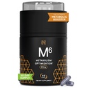 Høy ytelse ernæringsmetabolisme Booster, HPN M(6) fettforbrenner, naturlig vekttap kosttilskudd, støtte lean muskel, øke energi, vegansk vennlig, klinisk testet, 60 kapsler