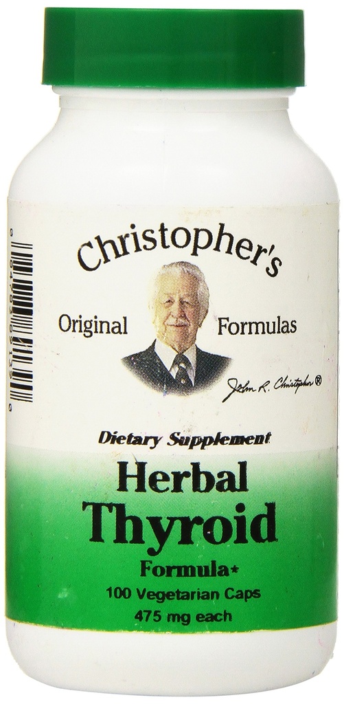 Dr. Christophers Formel Dr. Christophers Formel Herbal Thyroid, 100 greve