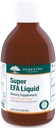 Genestra merker Super EFA flytende | støtter kardiovaskulær helse, og utviklingen av hjerne, øyne og nerver hos barn * | 6,8 fl Oz | Natural Orange Flavor