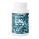 BrainMD Dr Amen Vegan Omega-3 Strøm - 60 Plantebaserte Softgels - 1,100 mg EPA & DHA - støtter fokus, minne og hjerte helse - Vegan, Glutenfri og ikke-GMO - 30 Services