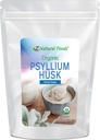 Z naturlige matvarer organisk hele Psyllium Husk Flakes, et naturlig fibertilskudd, bland det i smoothies, juice, ikke-GMO, Vegansk, Glutenfri, Kosher, 3 lb.