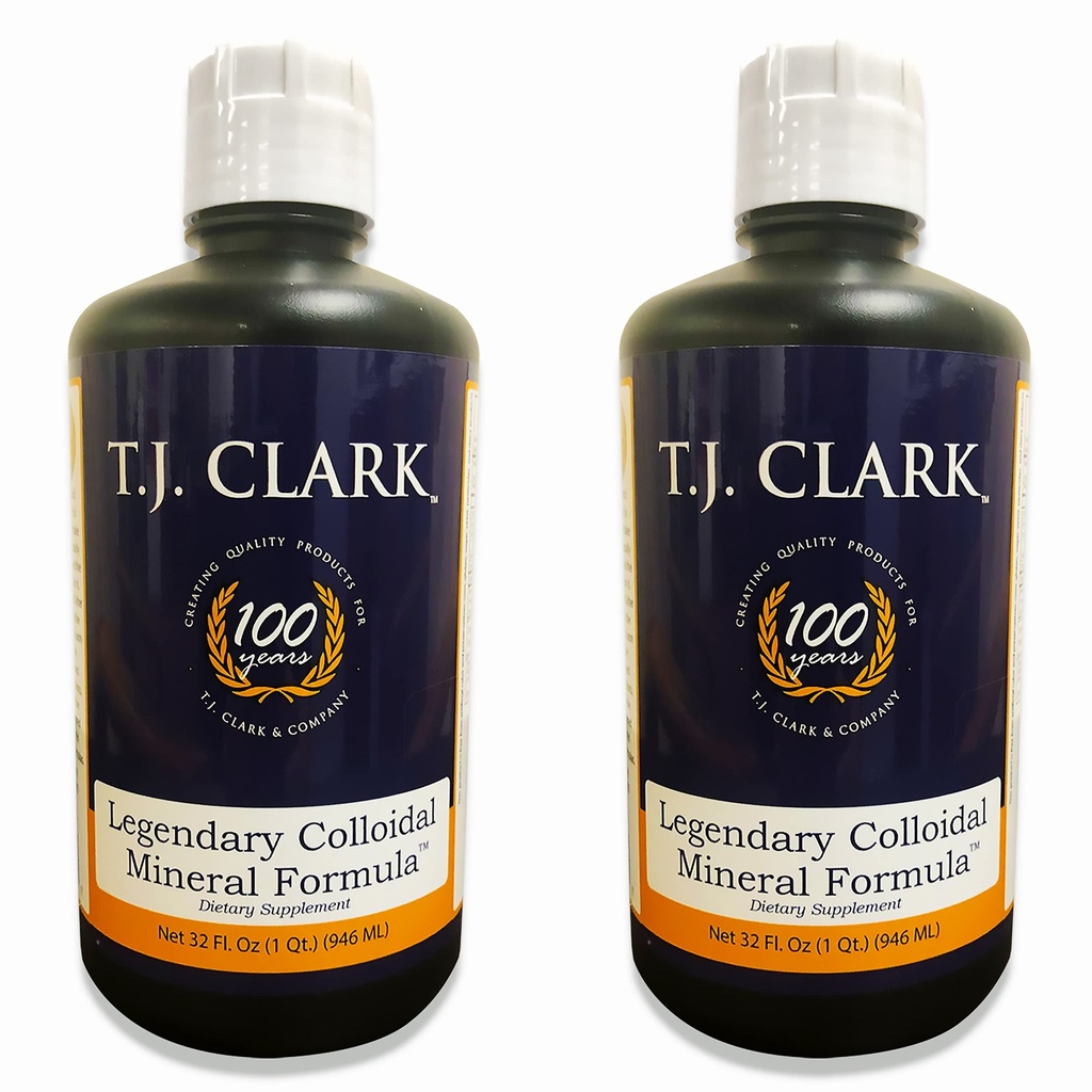 T.J. Clark Legendary Colloidal Mineral Formula 32 fl. oz. (2 pakke) av T. J. Clark