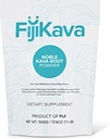 FijiKava Instant Kava Powder 500g – Premium Kava Root Powder med høy Kavalactone innhold – naturlig avslappingshjelp for ro, stress relief og søvnstøtte – enkel-til-Mix