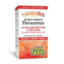 Naturlige faktorer, CurcuminRich dobbel styrke Theracurmin, 60 mg, bare 1 kapsel daglig, formulert for superabsorpsjon, 30 greve (pakke av 1)