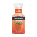 Transcend Foods Mini Strawberry Gel (.6 oz, pakke med 12) Rask-Acting Carb Gel Strawberry Flavor - Reisestørrelse, Koffeinfri, Glutenfri
