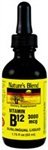 Naturens blanding vitamin B-12 3000 mcg Sublingual Drops 1,75 oz flytende