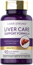 Carlyle Liver Support Supplement for menn og kvinner | 90 Kapsler | Kompleks blanding med Melke Thistle, NAC, Dandelion Root Extract | Ikke-GMO og Glutenfri