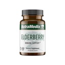 NutraMedix Elderbær Antioksidanter Supplement Capsules - Eldrebærekstrakt for å fremme en sunn inflammatorisk respons, daglig immunstøtte og Bowell Health (60 kapsler)